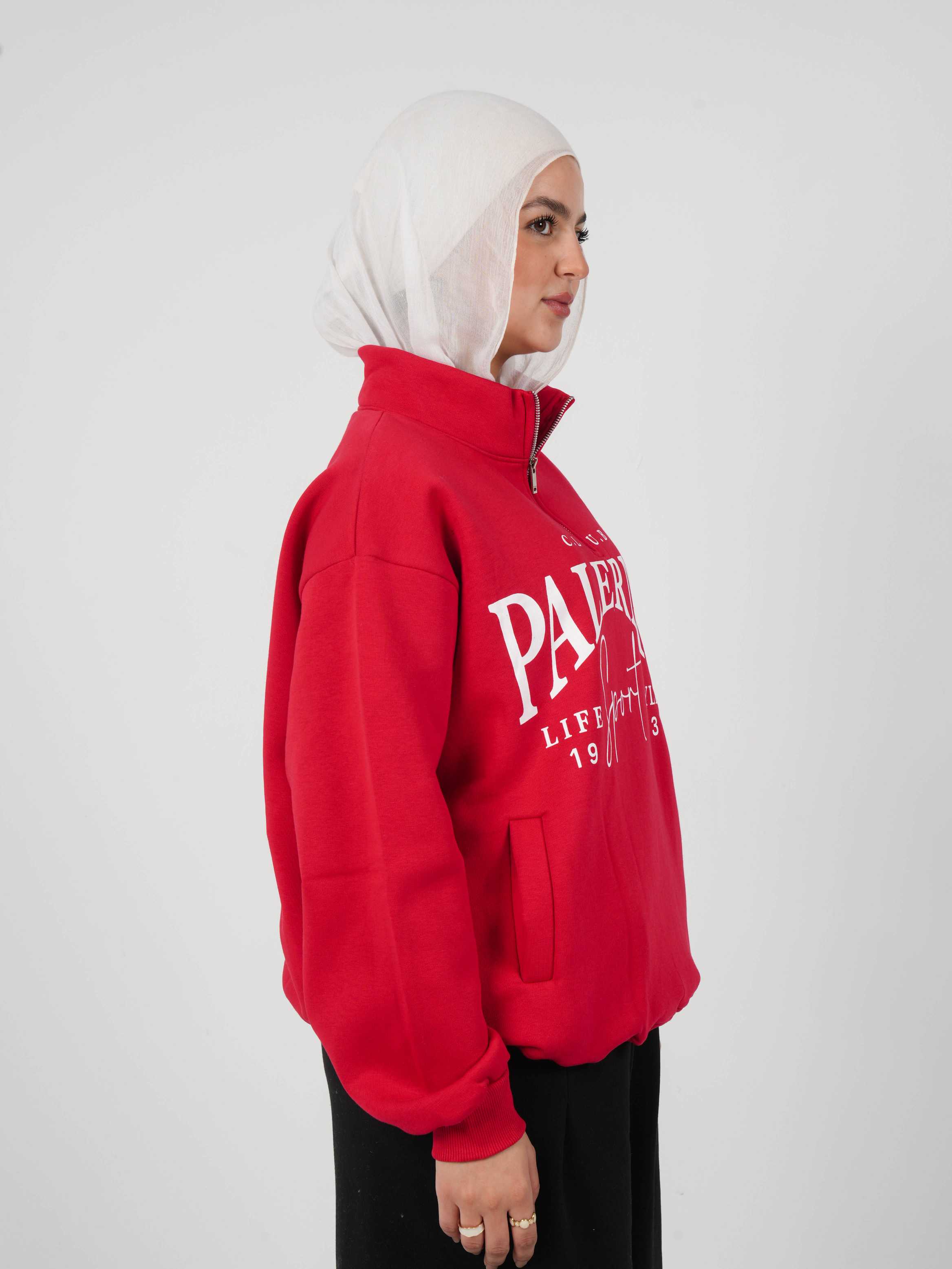 Quarter zip sweatshirt