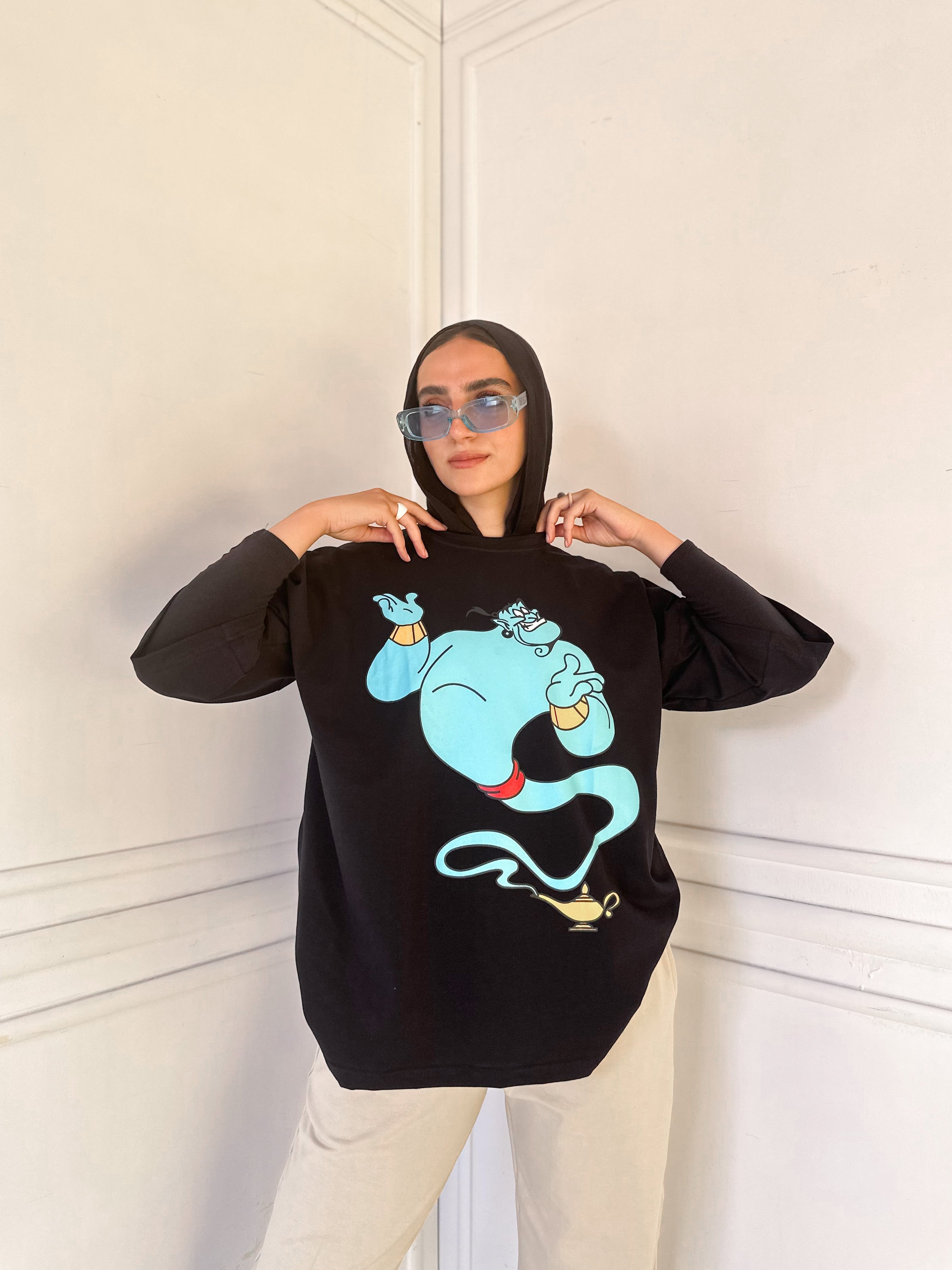 Oversized t-shirt black