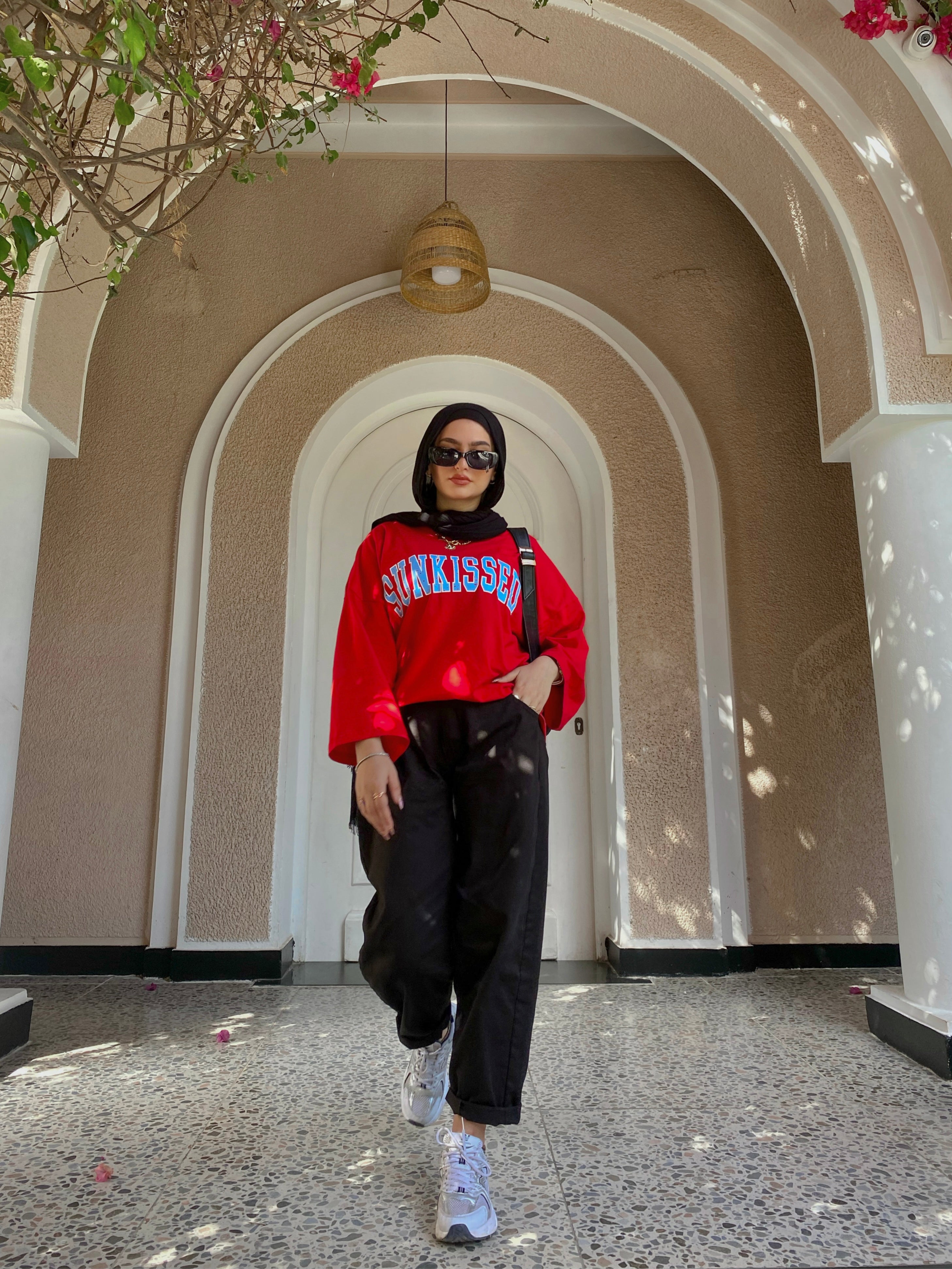 Long sleeve oversized t-shirt