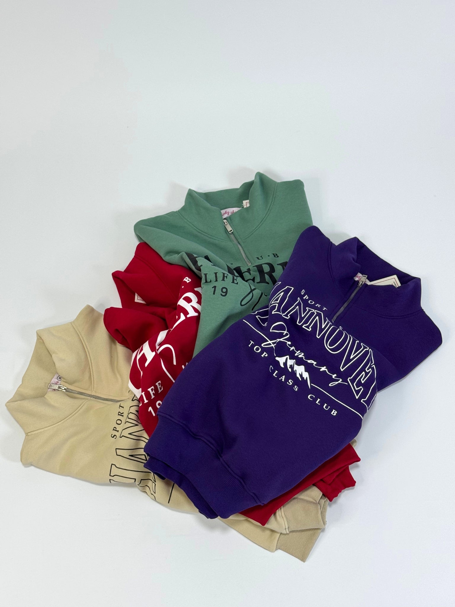 Quarter zip sweatshirt