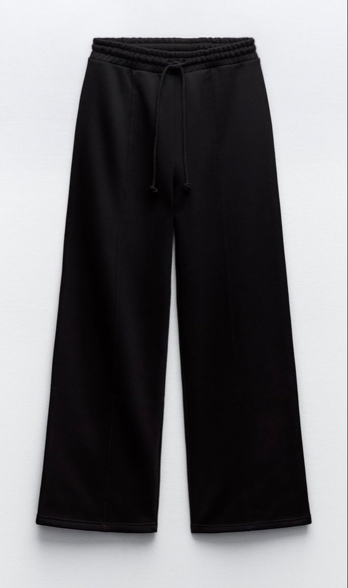 Summer wide-leg sweatpants