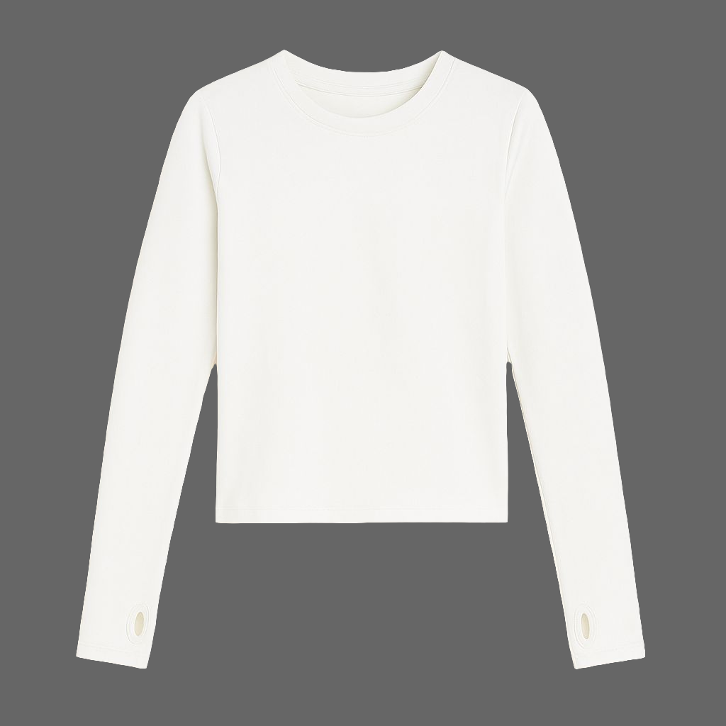 top long sleeve wihte