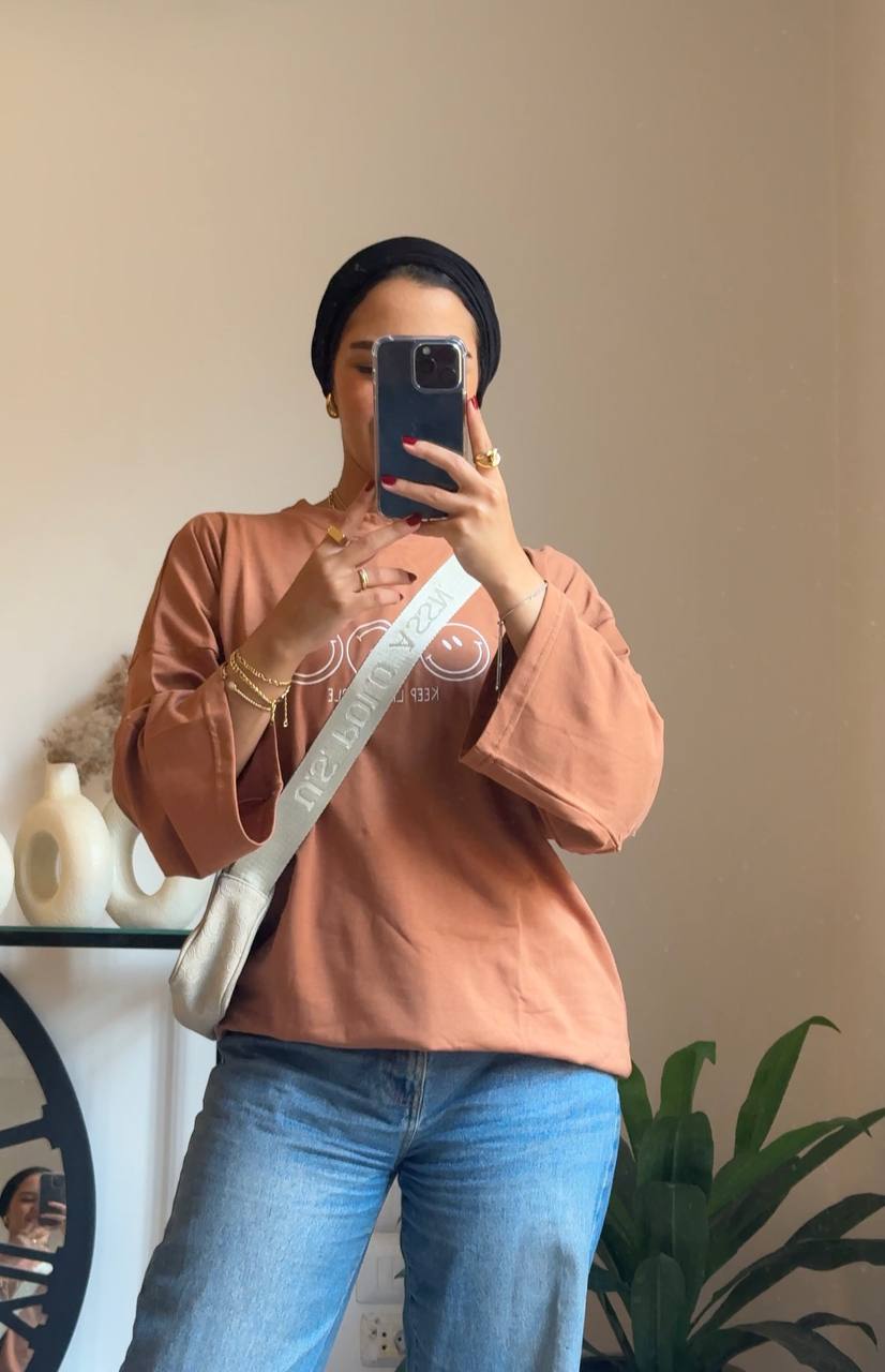 Long sleeve Oversize T-shirt