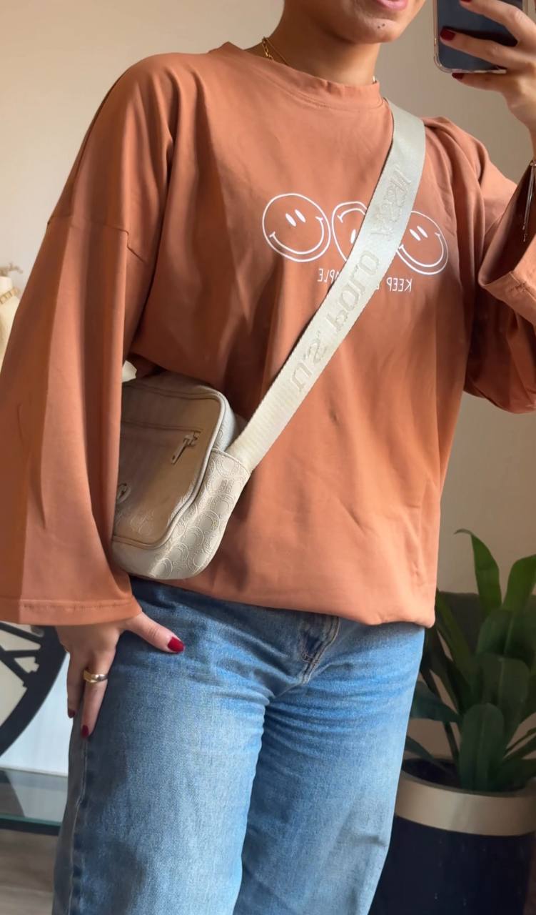 Long sleeve Oversize T-shirt