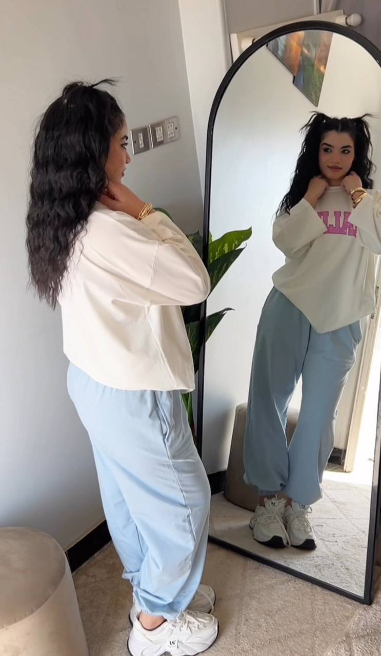 Long sleeve oversized t-shirt
