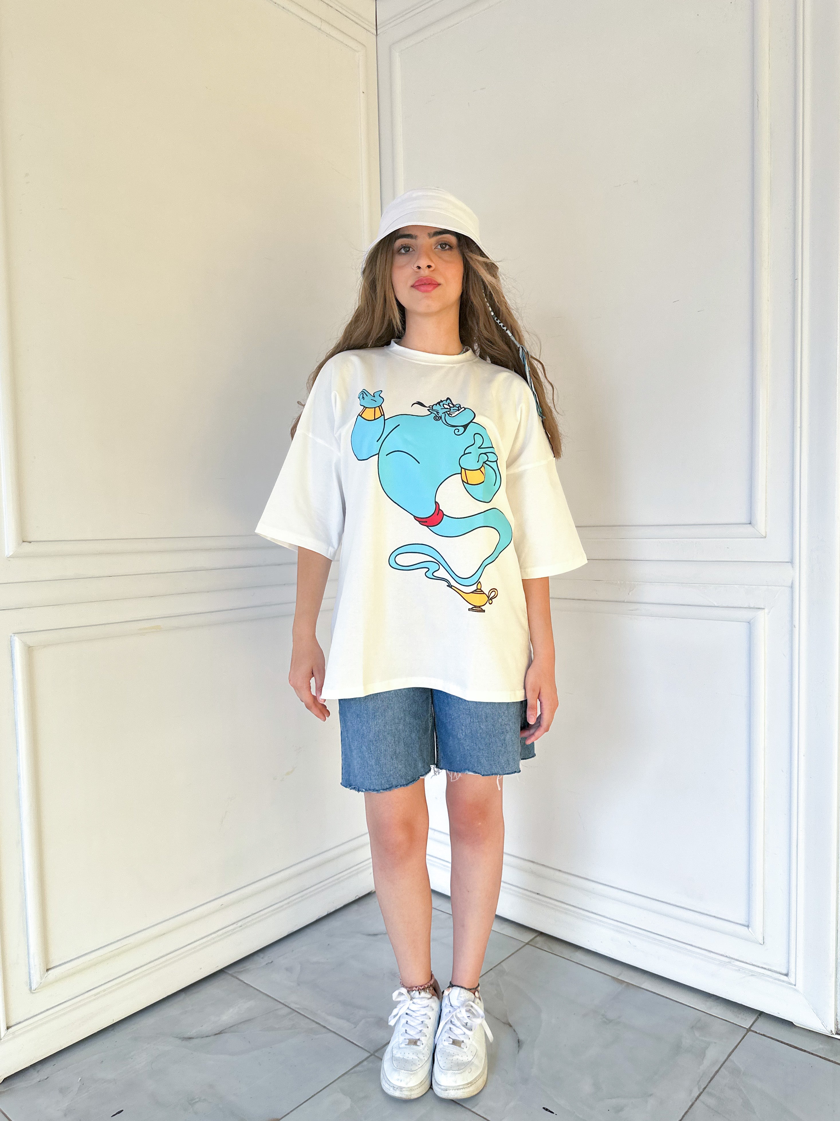 Oversized t-shirt wihte