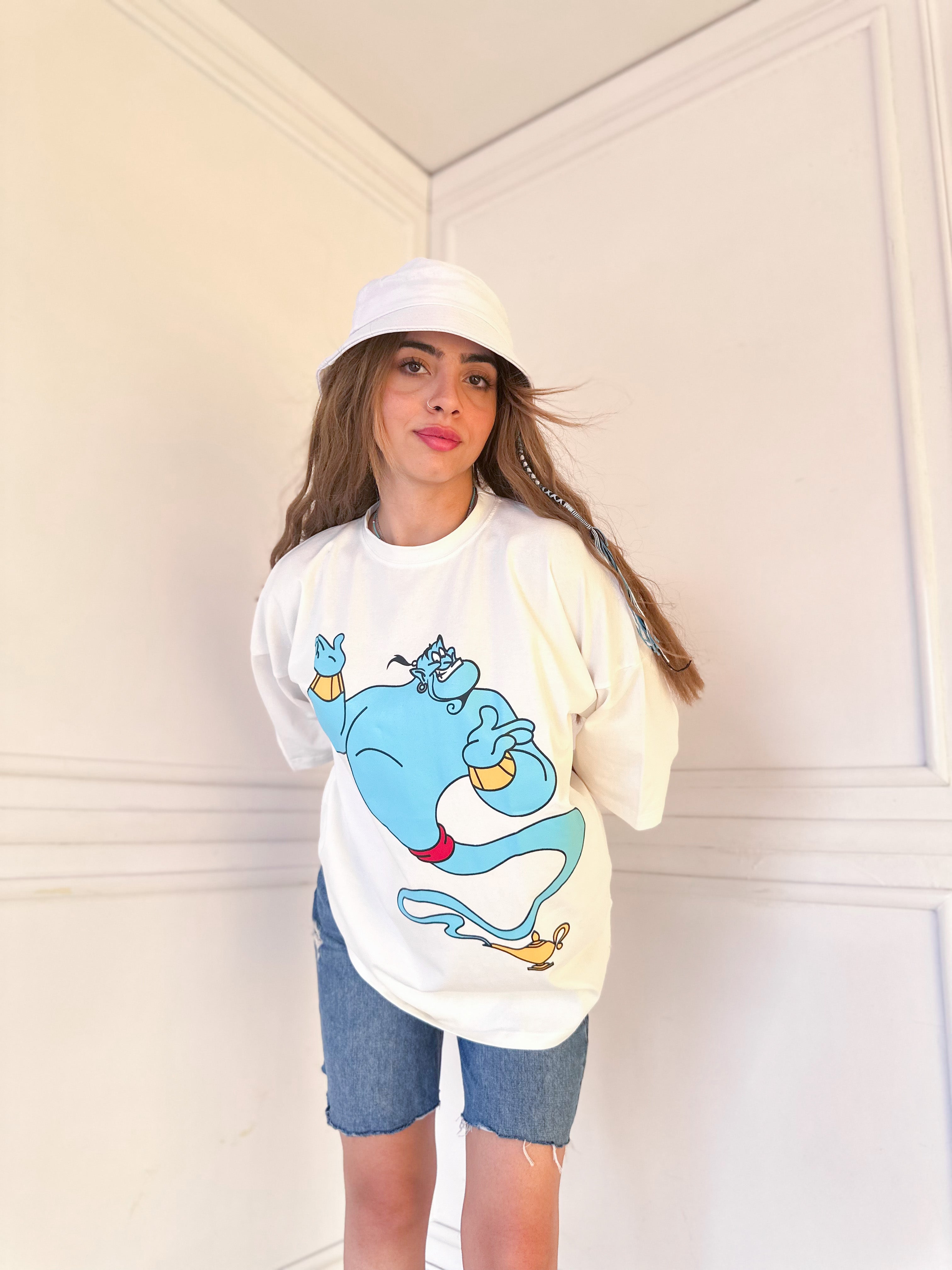 Oversized t-shirt wihte