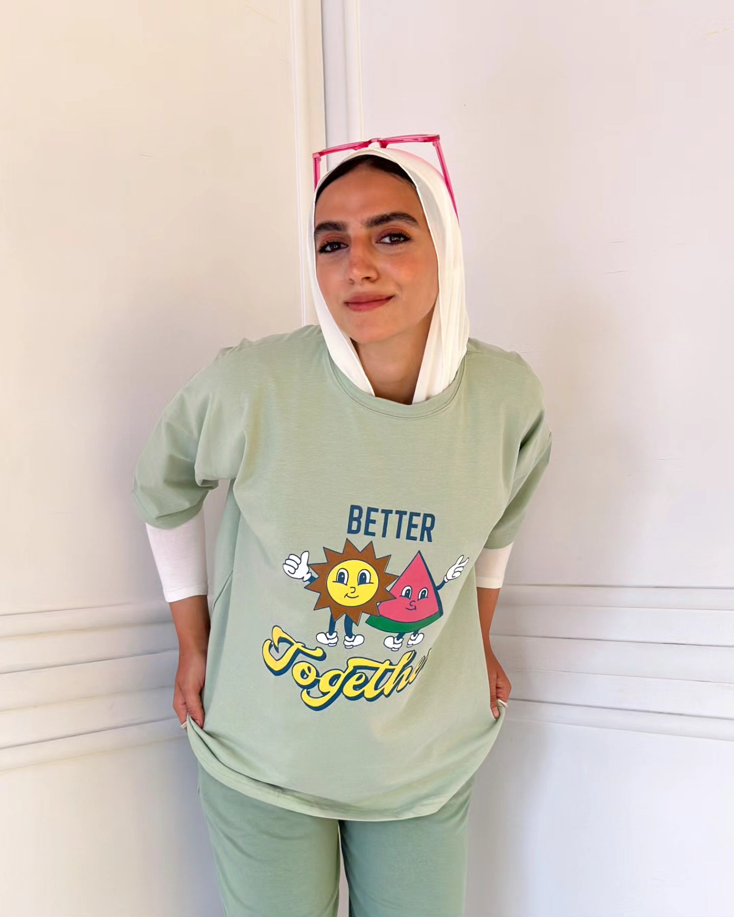 Oversized t-shirt mint